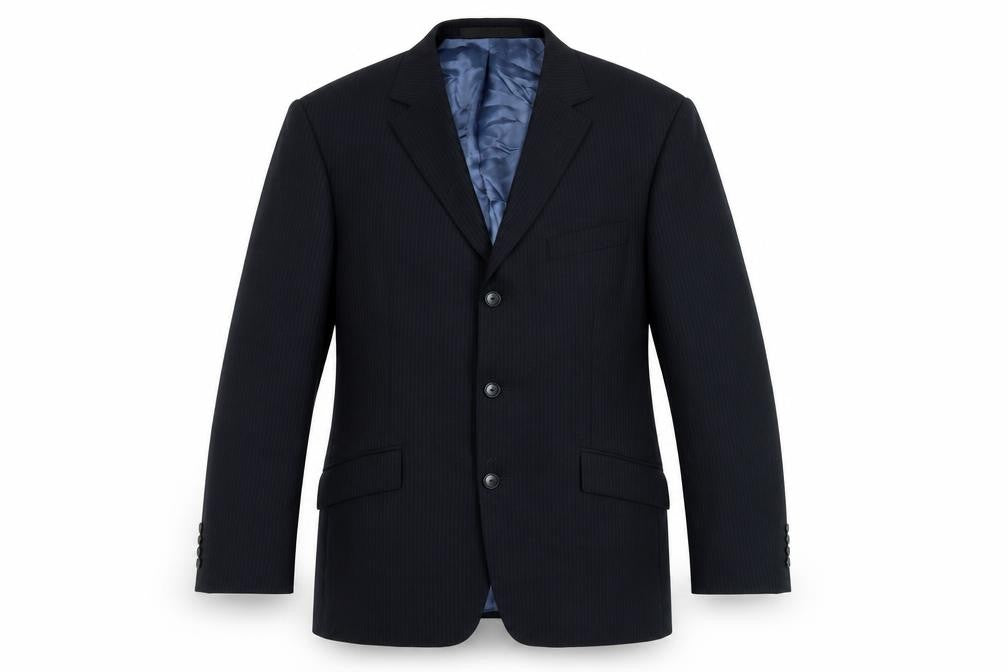 Mens UK Size 40 Marks and Spencer Regular Blue Suit Jacket