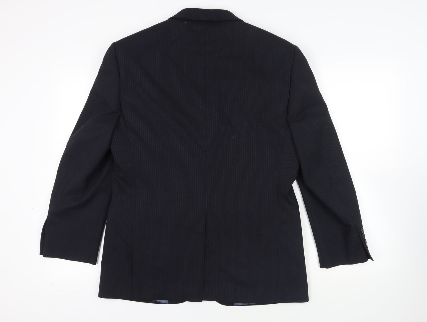 Mens UK Size 40 Marks and Spencer Regular Blue Suit Jacket