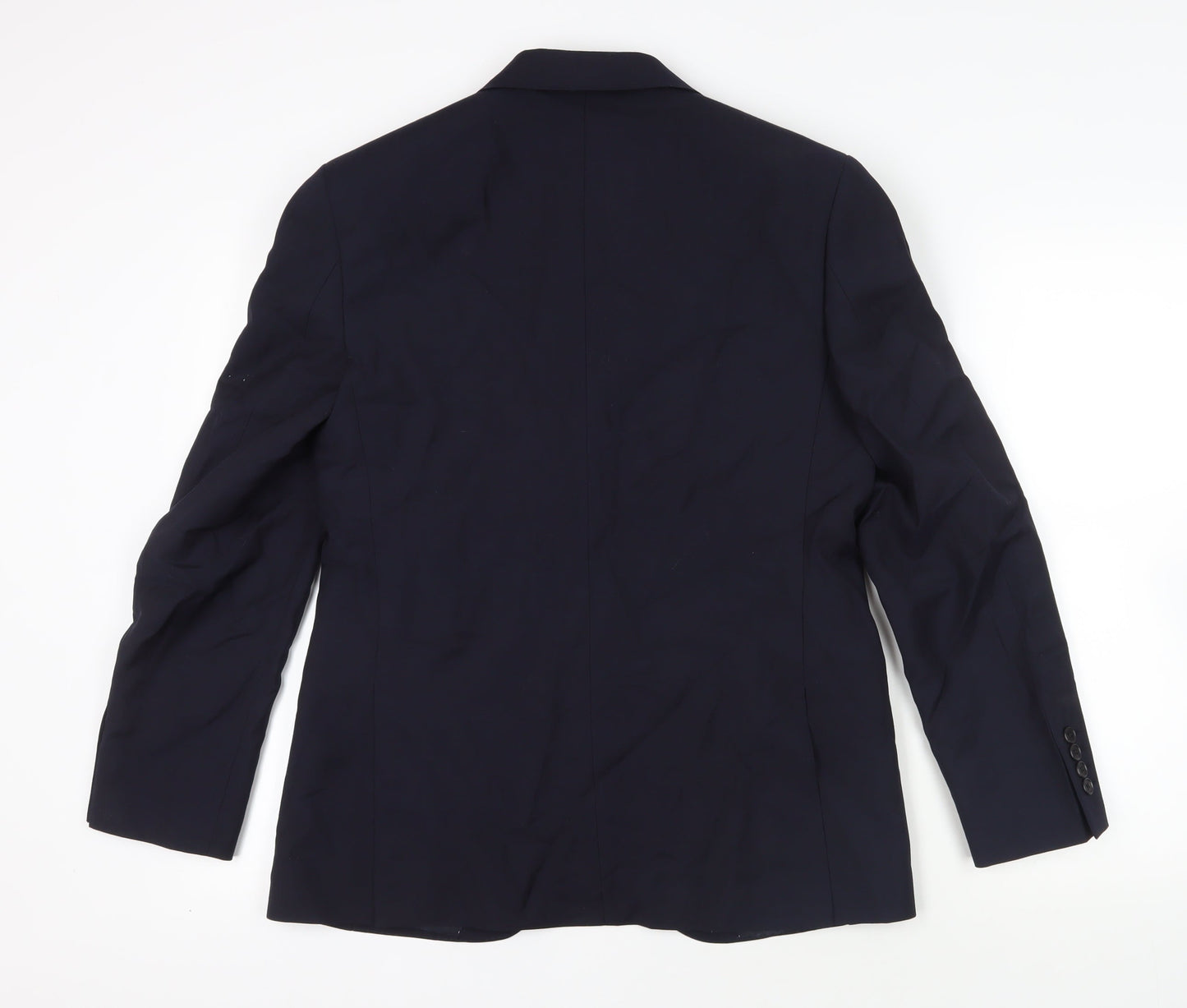 Mens UK Size 40 Marks and Spencer Regular Blue Suit Jacket