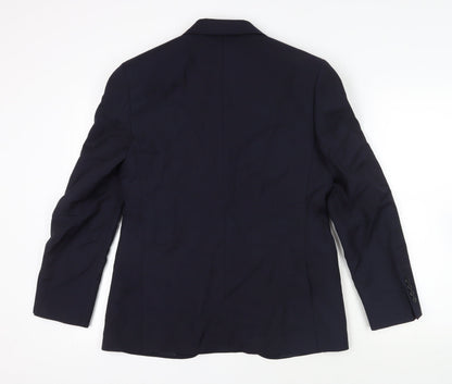 Mens UK Size 40 Marks and Spencer Regular Blue Suit Jacket