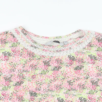 Womens UK Size 12 NEXT Multicoloured Basic T-Shirt