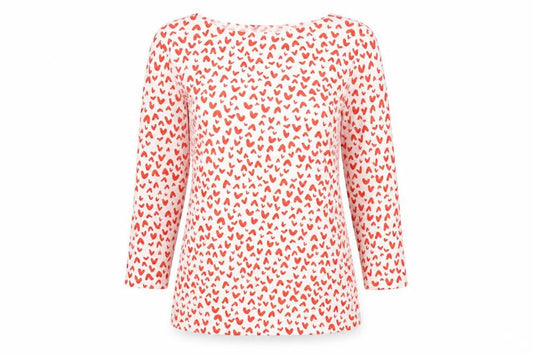Womens UK Size 8 Marks and Spencer Red Basic T-Shirt