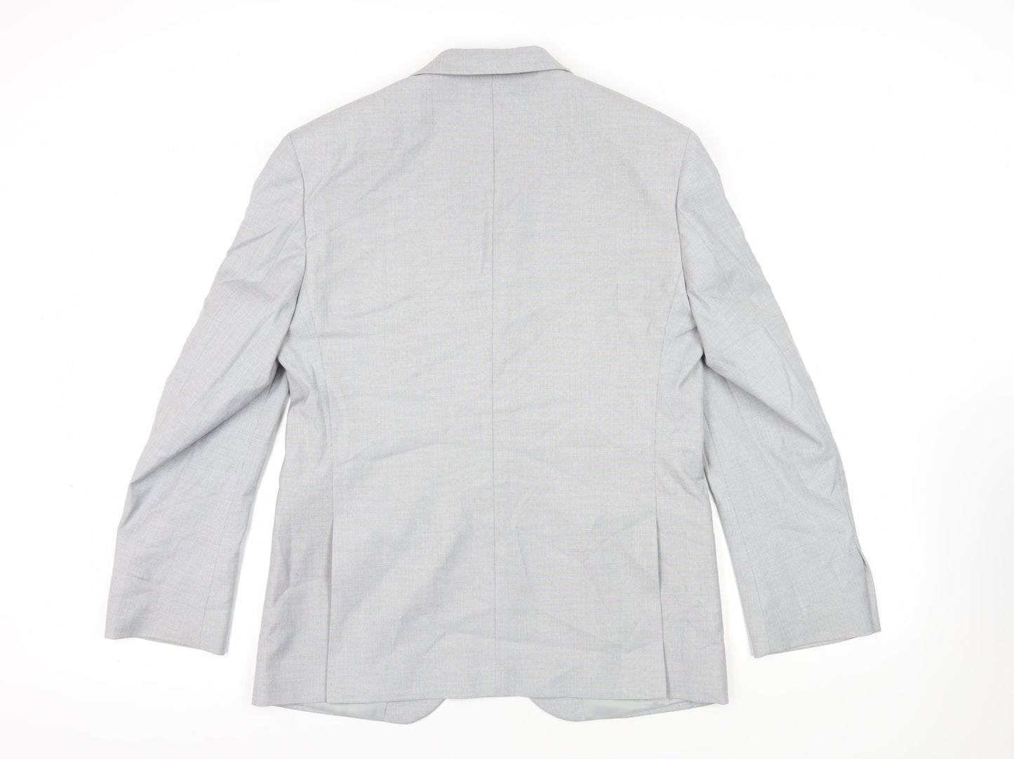 Mens UK Size 38 Marks and Spencer Regular Grey Suit Jacket