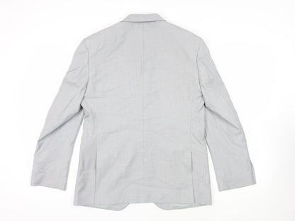 Mens UK Size 38 Marks and Spencer Regular Grey Suit Jacket