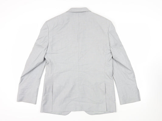 Mens UK Size 38 Marks and Spencer Regular Grey Suit Jacket