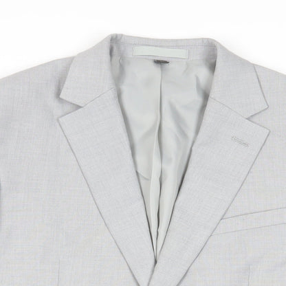 Mens UK Size 38 Marks and Spencer Regular Grey Suit Jacket