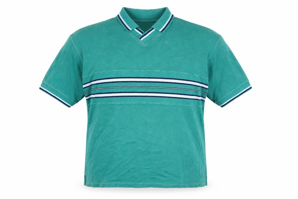 Mens UK Size XL Fiori Cotton Polo Shirt