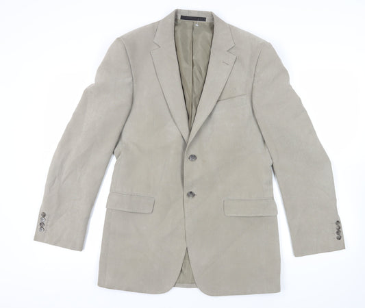 Mens UK Size 38 Marks and Spencer Regular Beige Suit Jacket