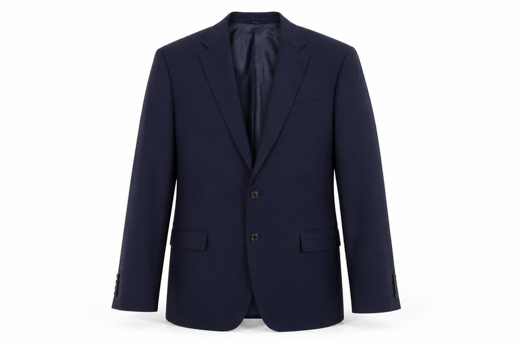 Mens UK Size 44 Marks and Spencer Regular Blue Suit Jacket