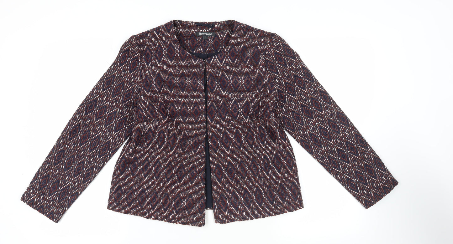 Womens UK Size 12 Bonmarché Blue Jacket