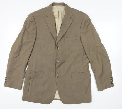 Mens UK Size 40 Cerruti Regular Beige Suit Jacket