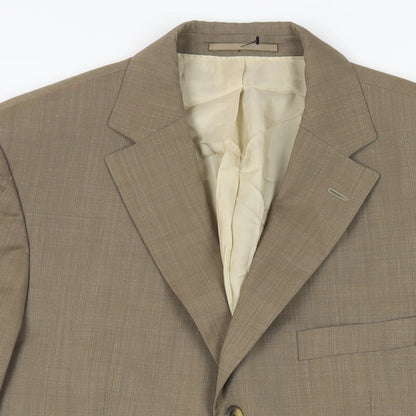 Mens UK Size 40 Cerruti Regular Beige Suit Jacket