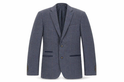 Mens UK Size 36 Harry Brown Regular Blue Suit Jacket