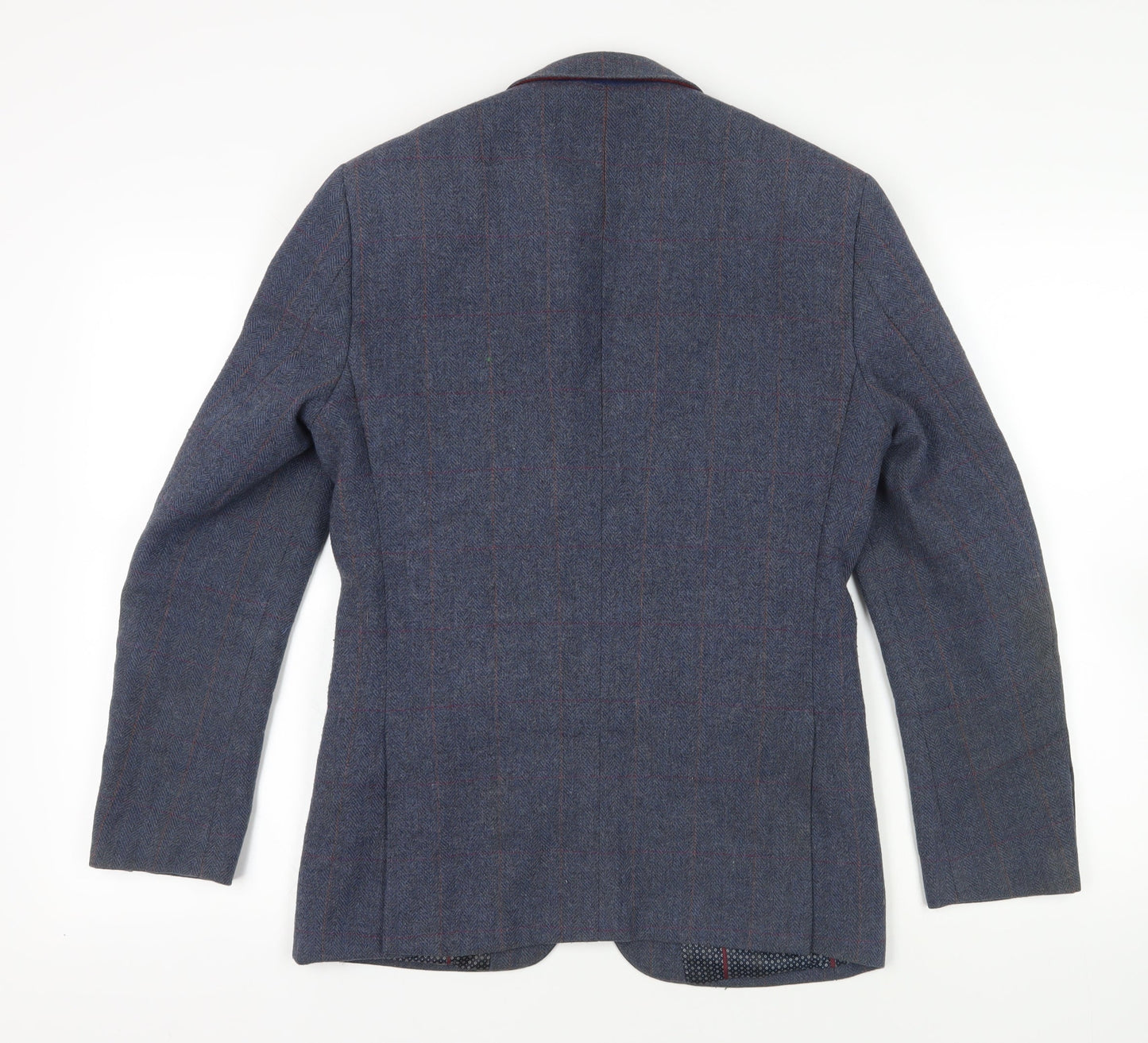 Mens UK Size 36 Harry Brown Regular Blue Suit Jacket