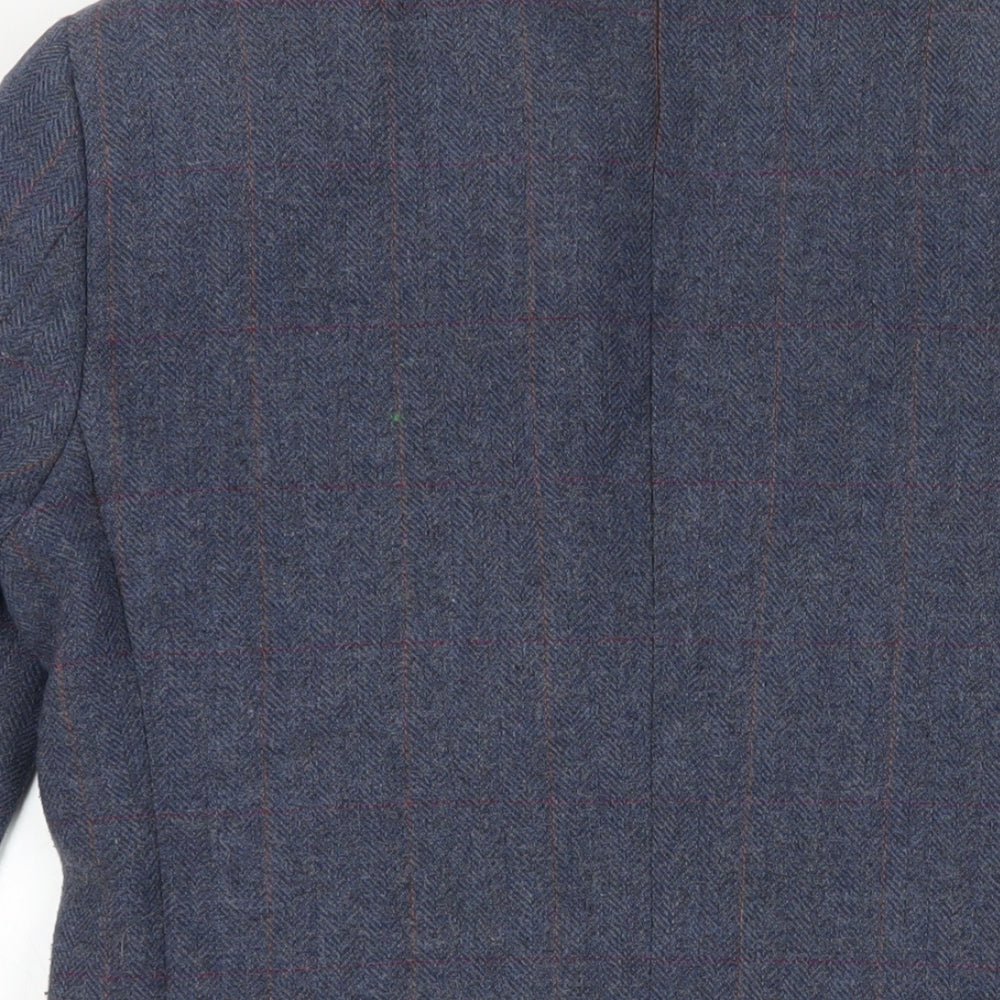 Mens UK Size 36 Harry Brown Regular Blue Suit Jacket