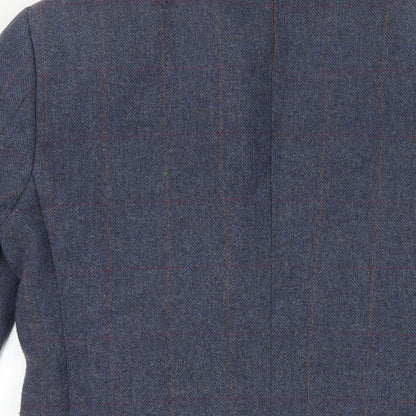Mens UK Size 36 Harry Brown Regular Blue Suit Jacket