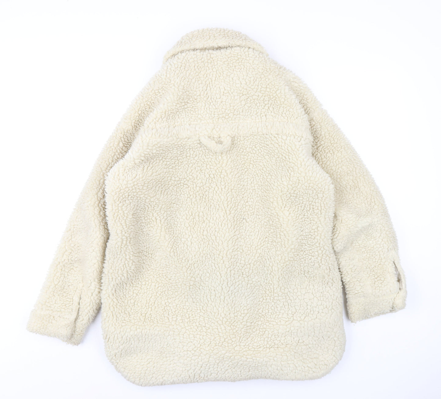 Womens UK Size XS Monki Ivory Overcoat