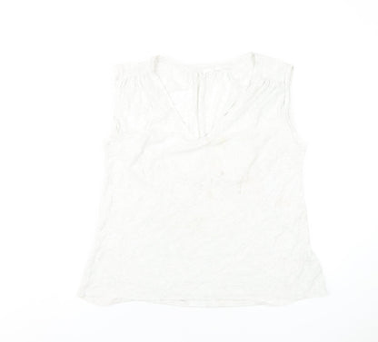 Womens UK Size M Gap Grey Basic Tank