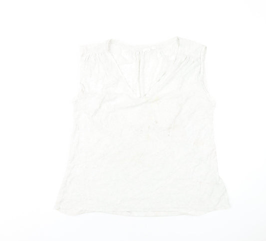 Womens UK Size M Gap Grey Basic Tank