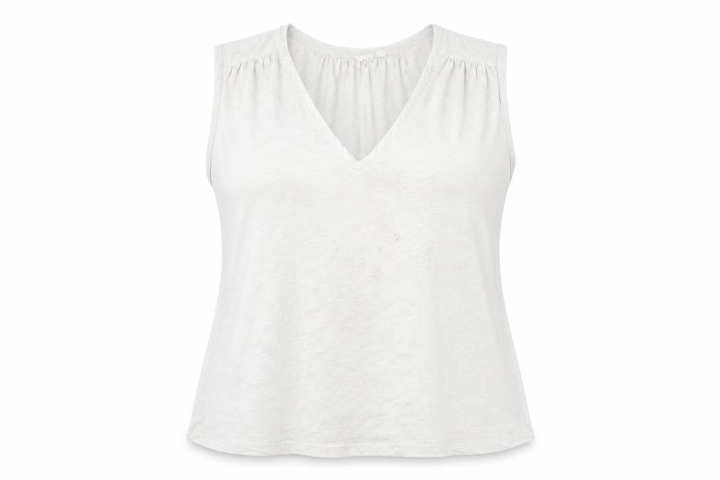 Womens UK Size M Gap Grey Basic Tank