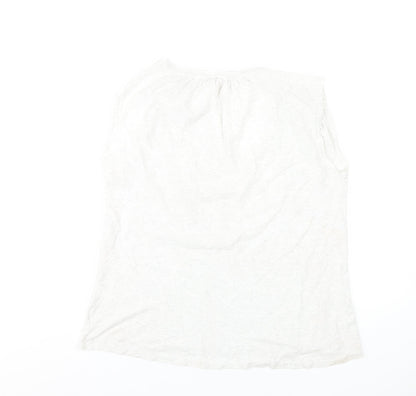 Womens UK Size M Gap Grey Basic Tank