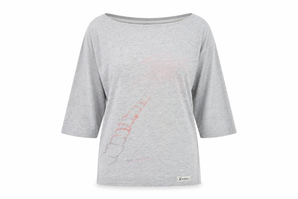 Womens UK Size S French Connection Grey Basic T-Shirt