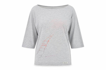 Womens UK Size S French Connection Grey Basic T-Shirt