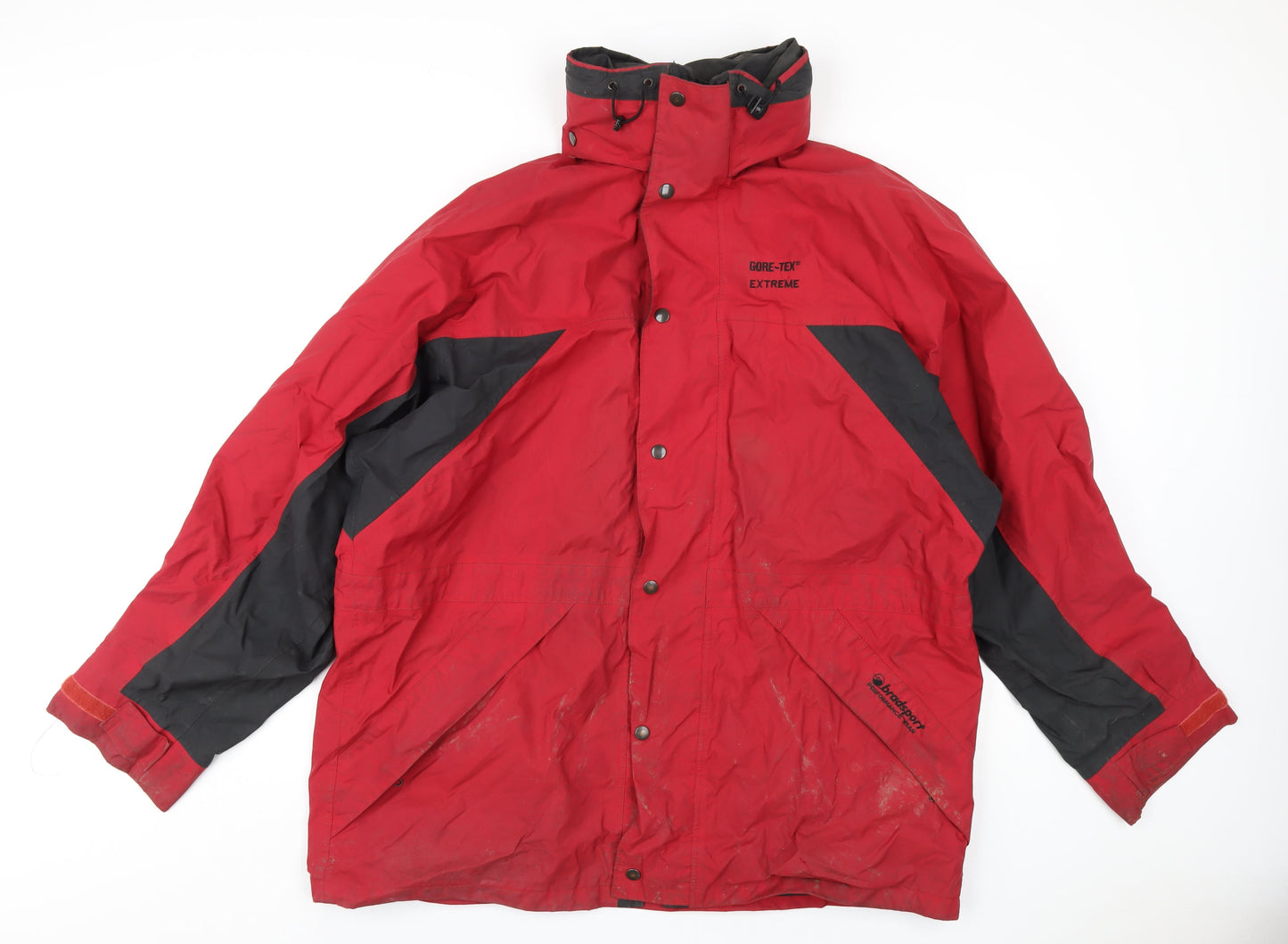 Mens UK Size XL Bradsport Red Rain Coat