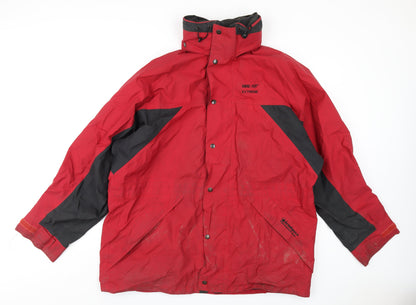 Mens UK Size XL Bradsport Red Rain Coat