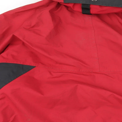 Mens UK Size XL Bradsport Red Rain Coat
