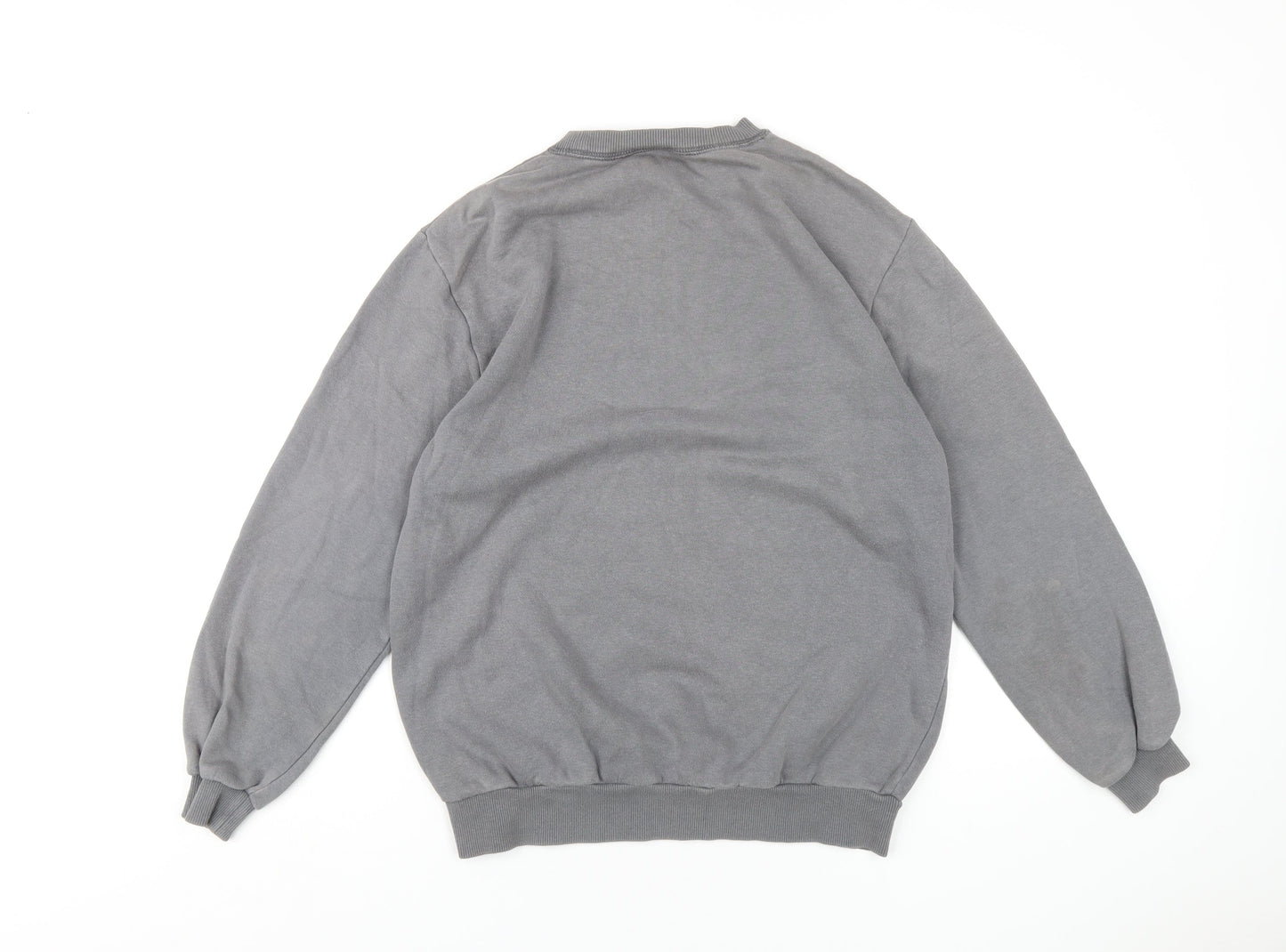 Mens UK Size S Cotton Traders Grey Pullover Sweatshirt