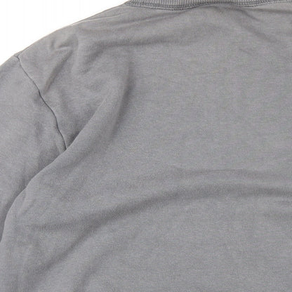 Mens UK Size S Cotton Traders Grey Pullover Sweatshirt