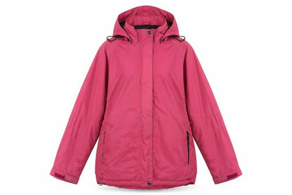 Outdoor Womens Pink Rain Coat Coat Size 12 Zip