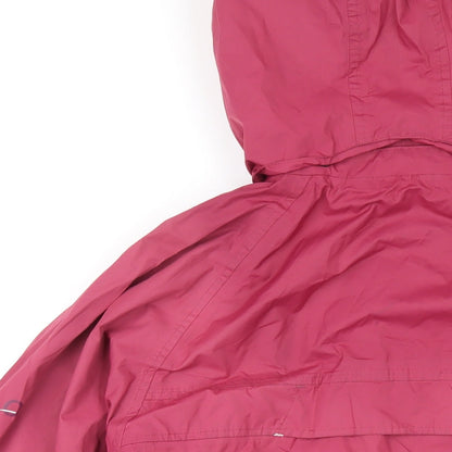 Outdoor Womens Pink Rain Coat Coat Size 12 Zip