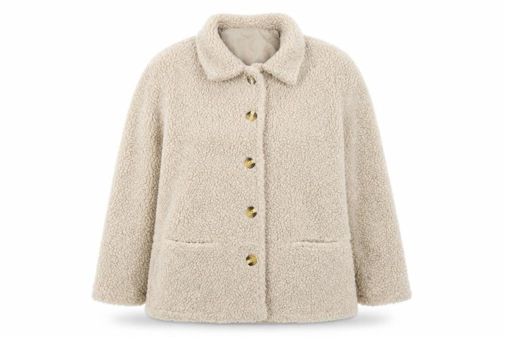 Womens UK Size 18 Damart Beige Overcoat