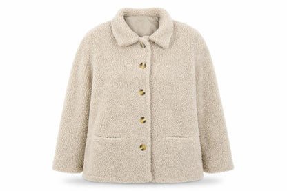 Womens UK Size 18 Damart Beige Overcoat