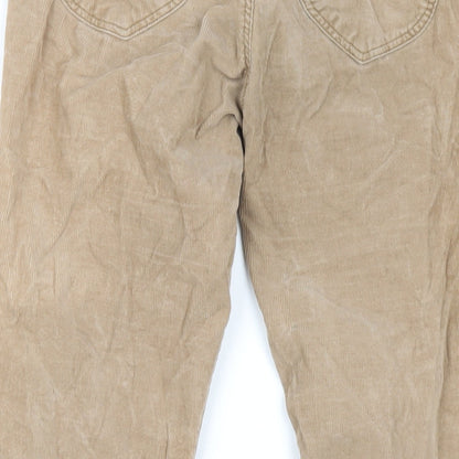 Womens UK Size 27 in Lee Cooper Regular Fit  Beige Trousers