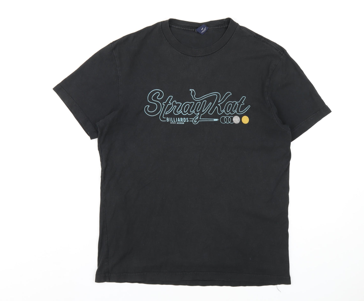 Womens UK Size S Gap Black Basic T-Shirt