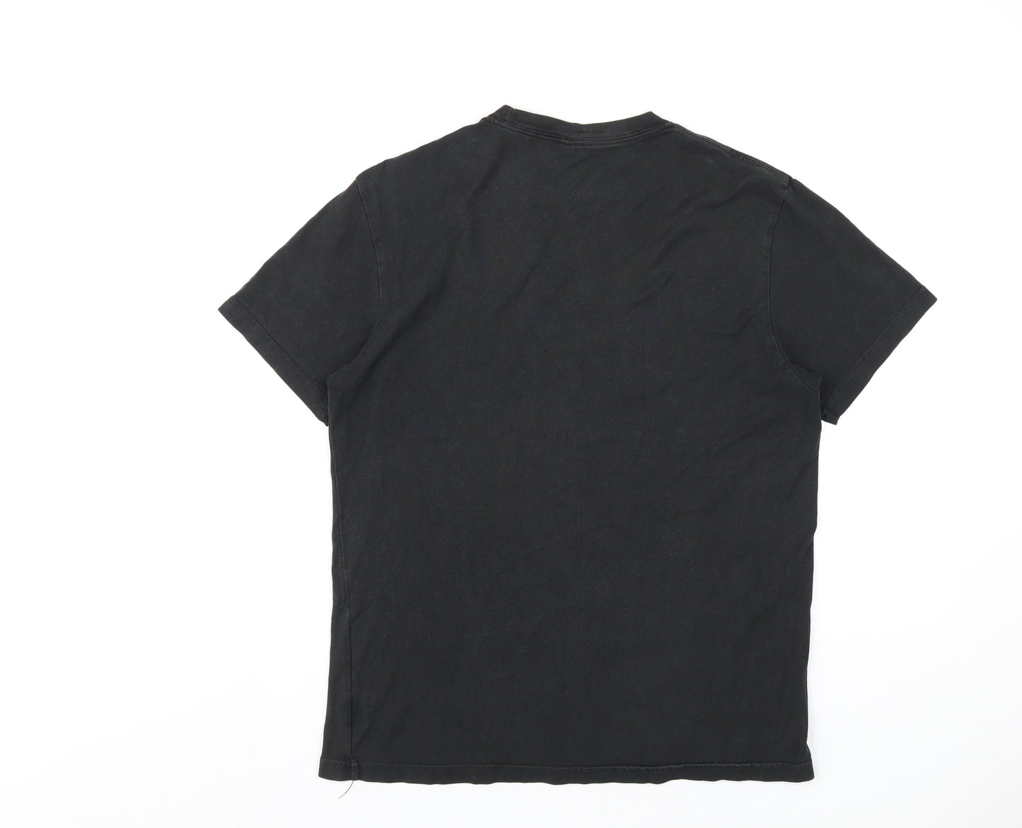 Womens UK Size S Gap Black Basic T-Shirt