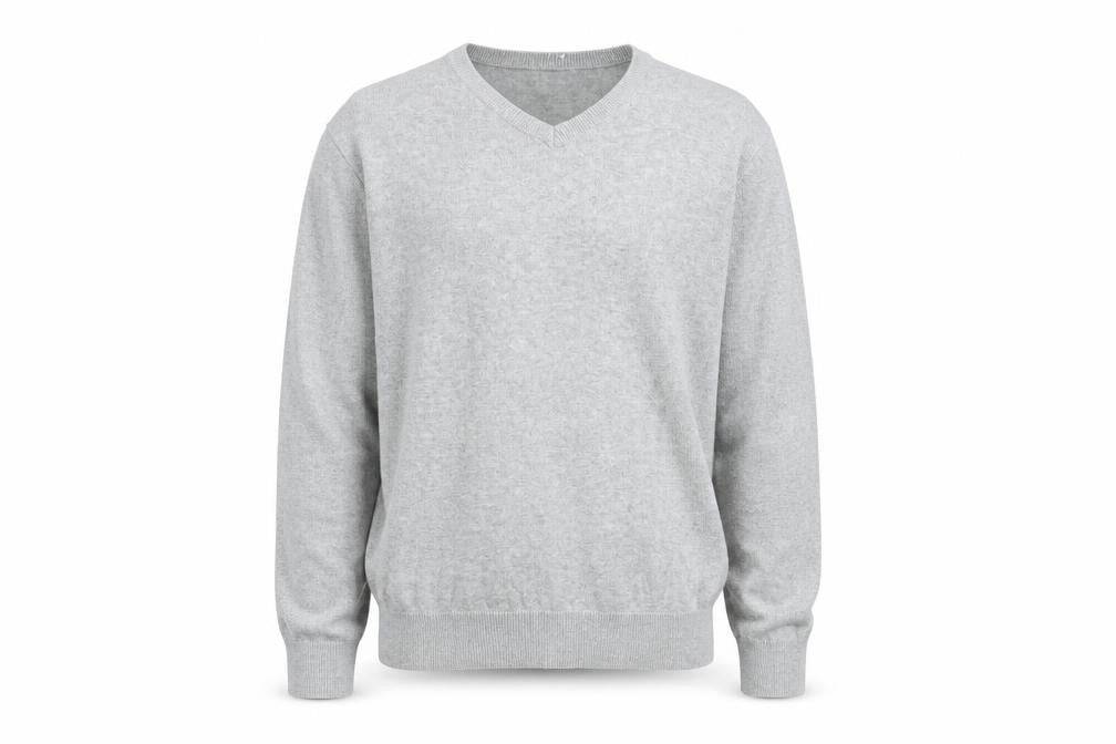 Mens UK Size M Easy Grey Pullover Jumper