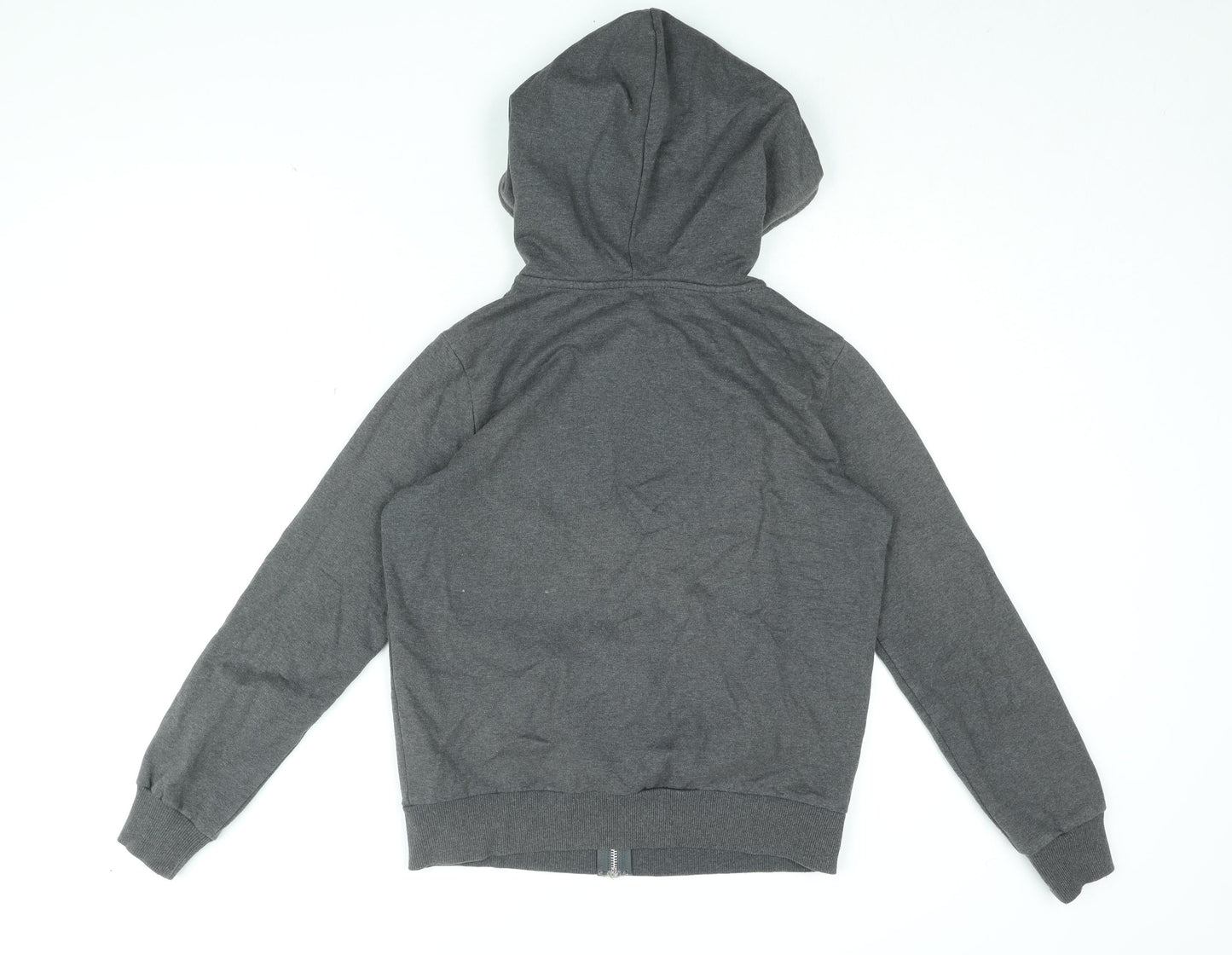 DeFacto Womens Grey Cotton Full Zip Hoodie Size XS Zip