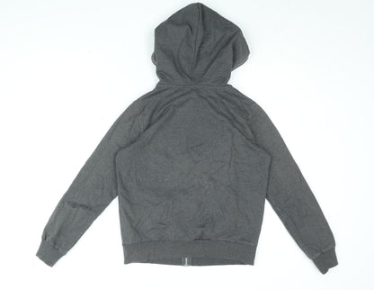 DeFacto Womens Grey Cotton Full Zip Hoodie Size XS Zip