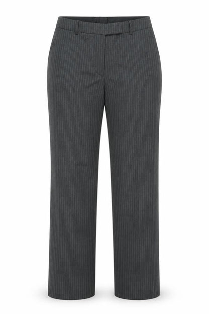 Womens UK Size 12 H&M Regular Fit Dress Pants Grey Trousers