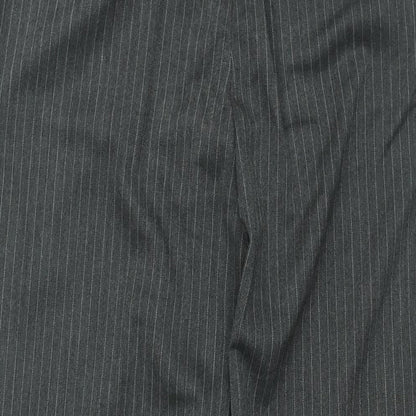 Womens UK Size 12 H&M Regular Fit Dress Pants Grey Trousers