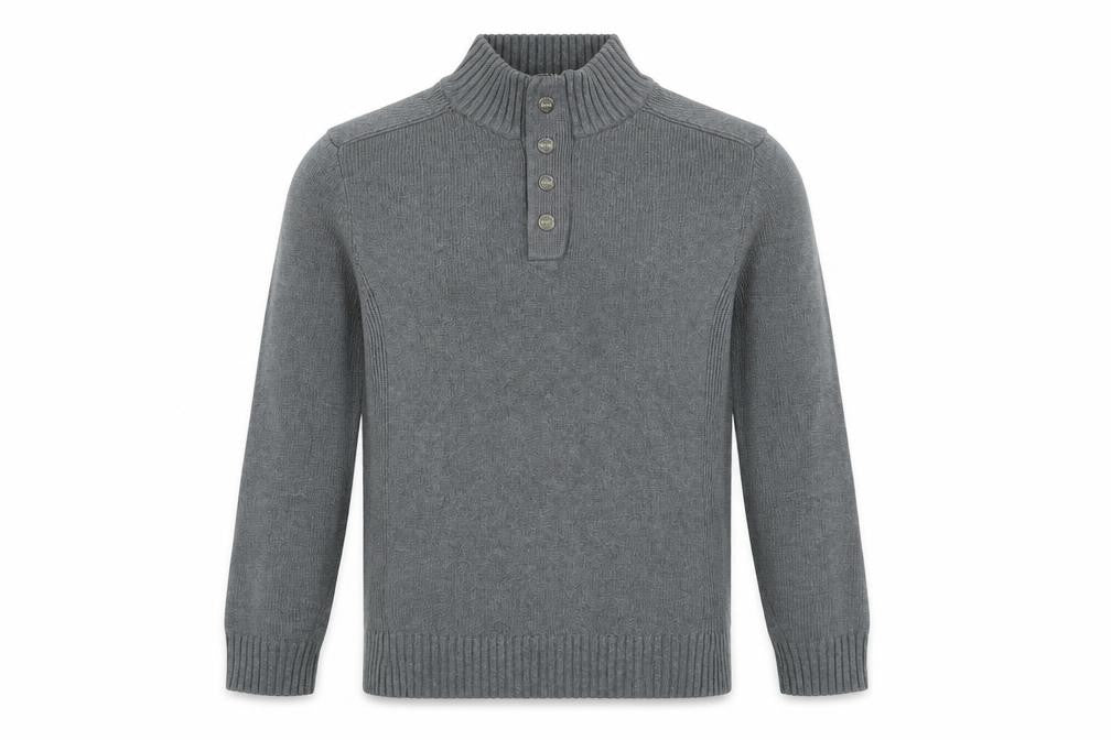 Mens UK Size S NEXT Grey Pullover Jumper