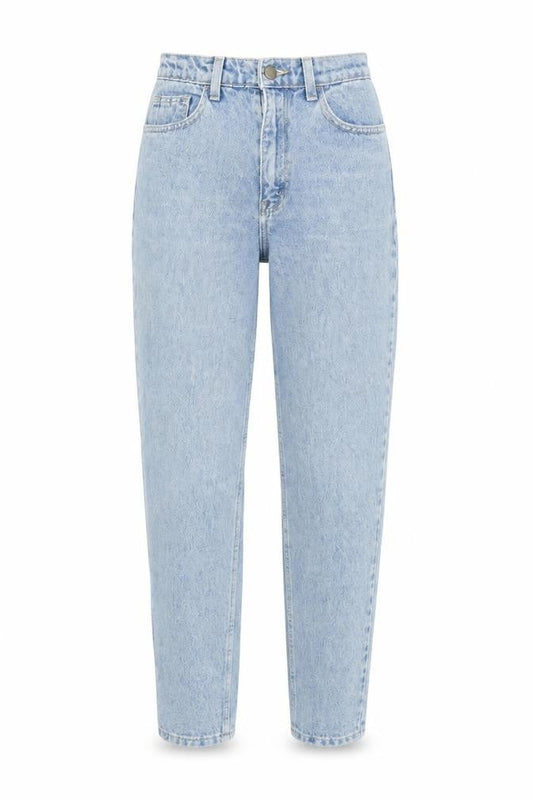 Womens UK Size 26 in American Apparel Regular Fit Mom Blue Jeans