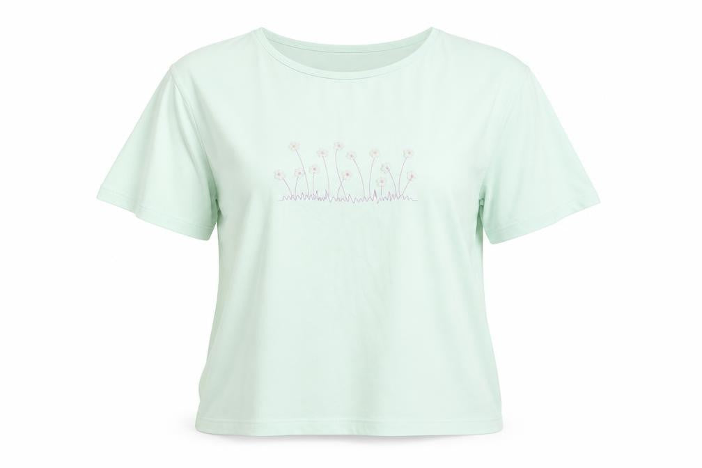 Womens UK Size 14 Holmewood Blue Basic T-Shirt