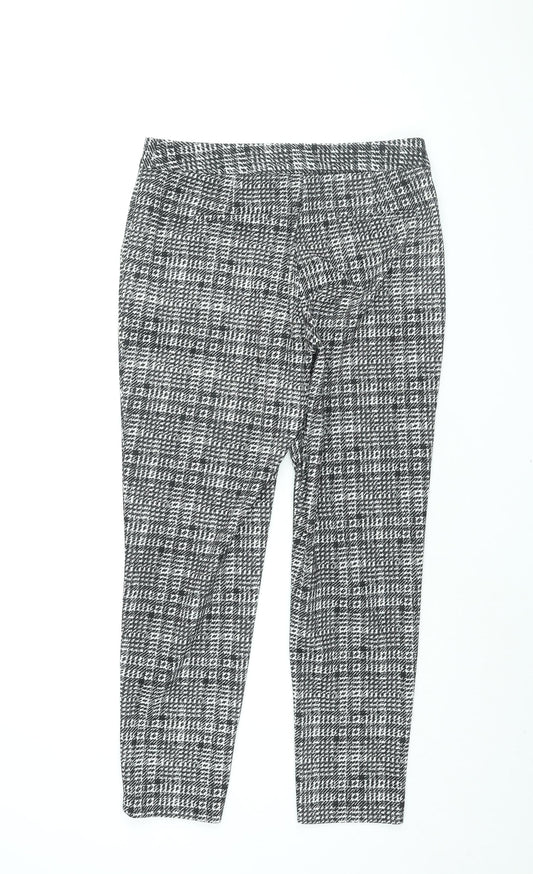 Womens UK Size 10 Dorothy Perkins Regular Fit  Black Trousers