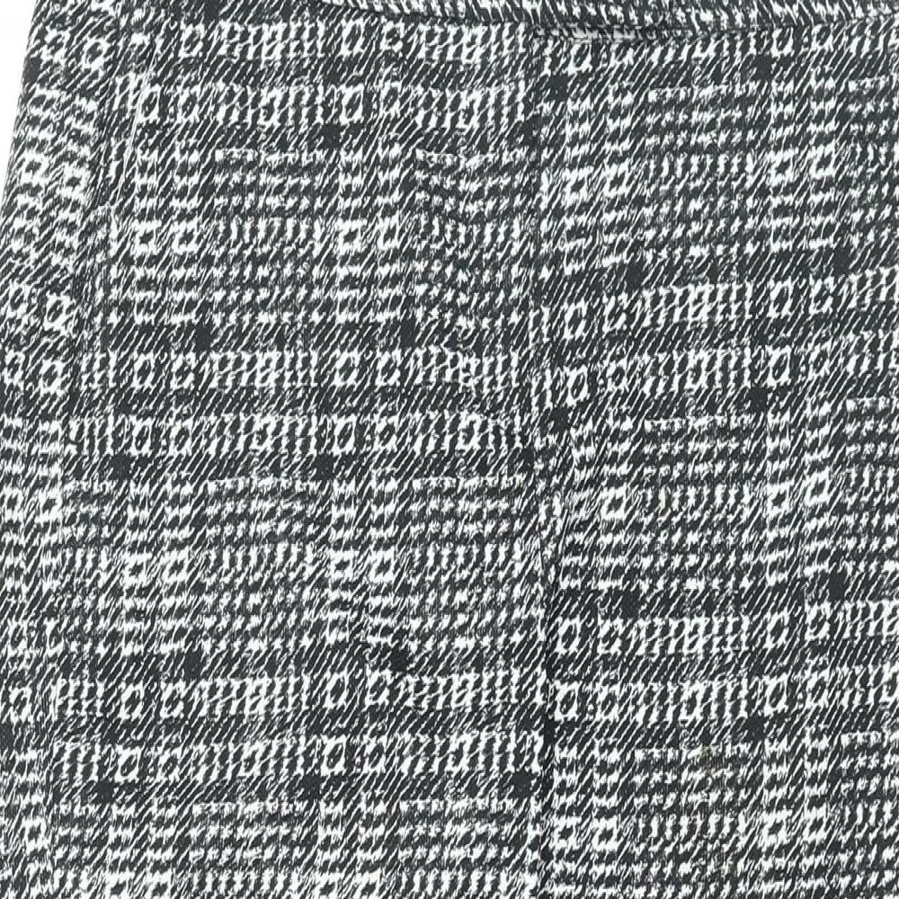 Womens UK Size 10 Dorothy Perkins Regular Fit  Black Trousers