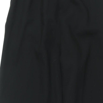 Womens UK Size 8 Lipsy Regular Fit  Black Trousers